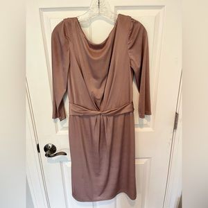 Tahari Size 6 champagne dress